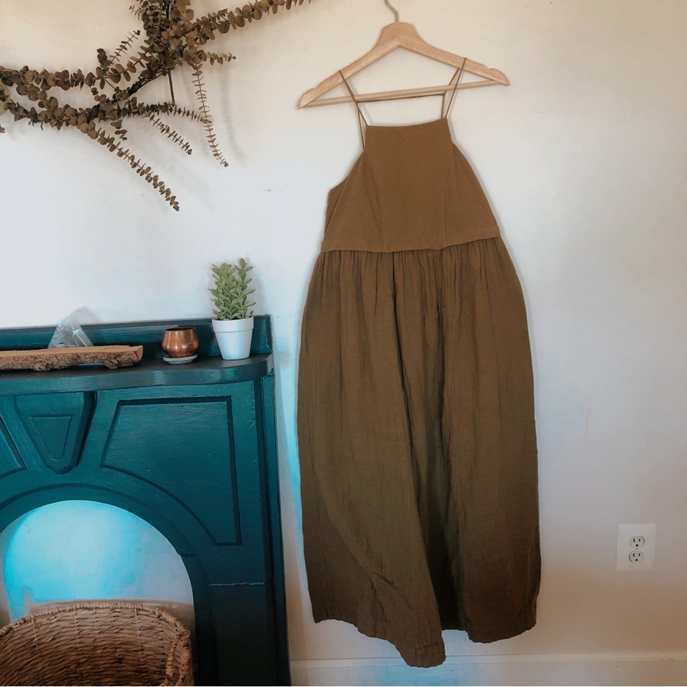 Free People midi boho dress